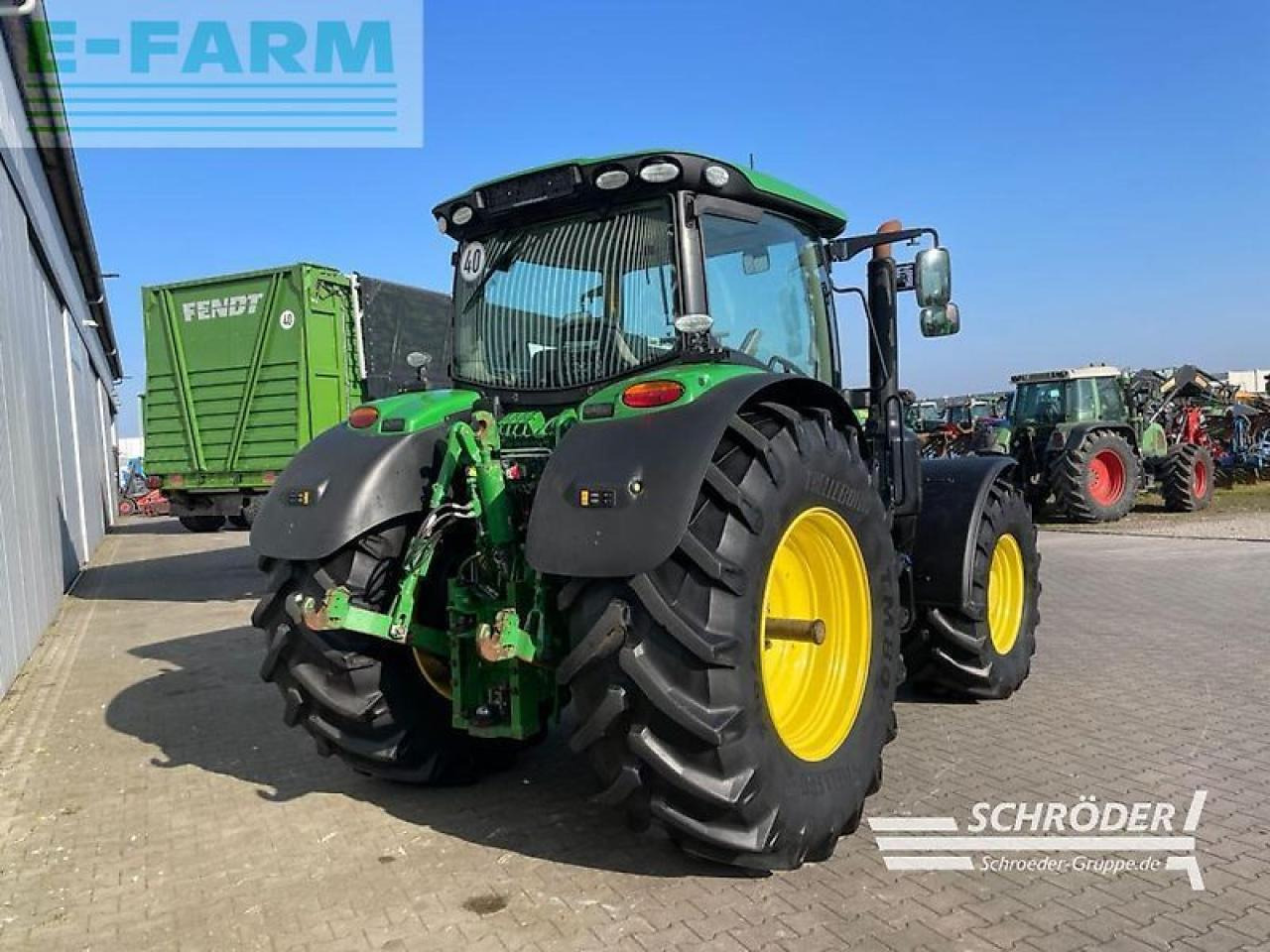 John Deere 6155 r - Traktor: pilt 3 John Deere 6155 r - Traktor: pilt 3