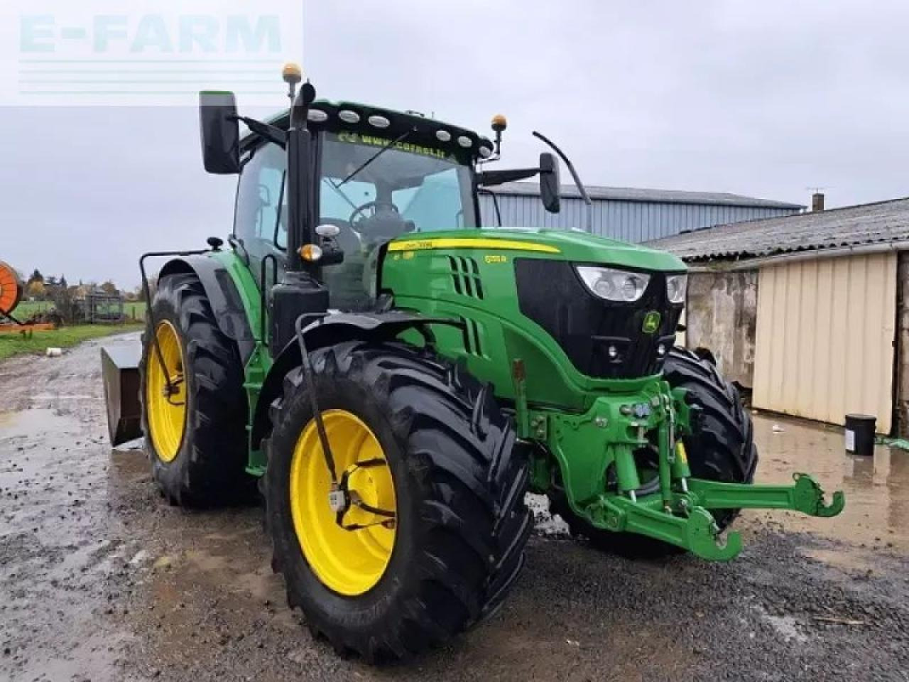 John Deere 6155r - Traktor: pilt 2 John Deere 6155r - Traktor: pilt 2