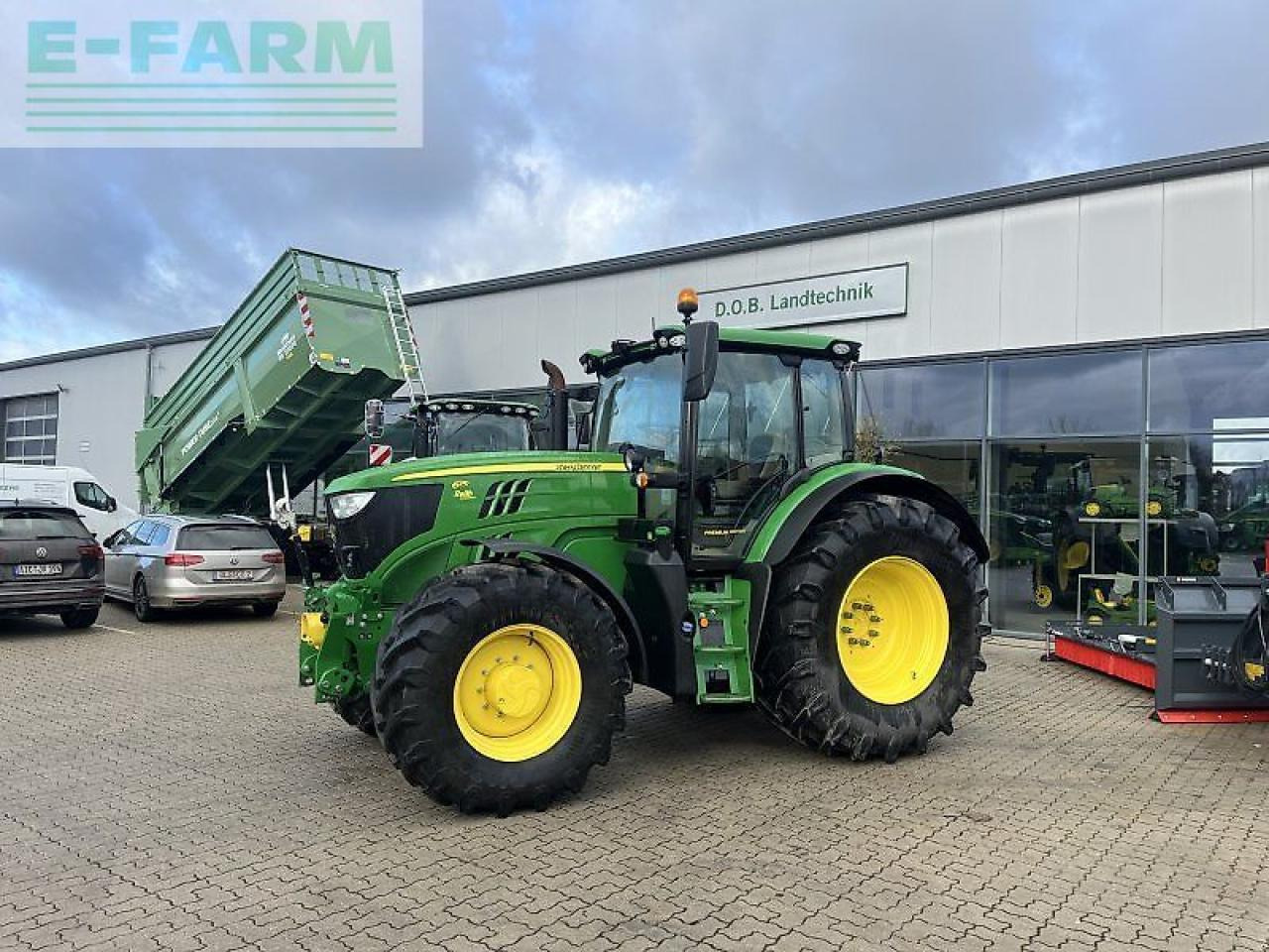 John Deere 6155r - Traktor: pilt 1 John Deere 6155r - Traktor: pilt 1