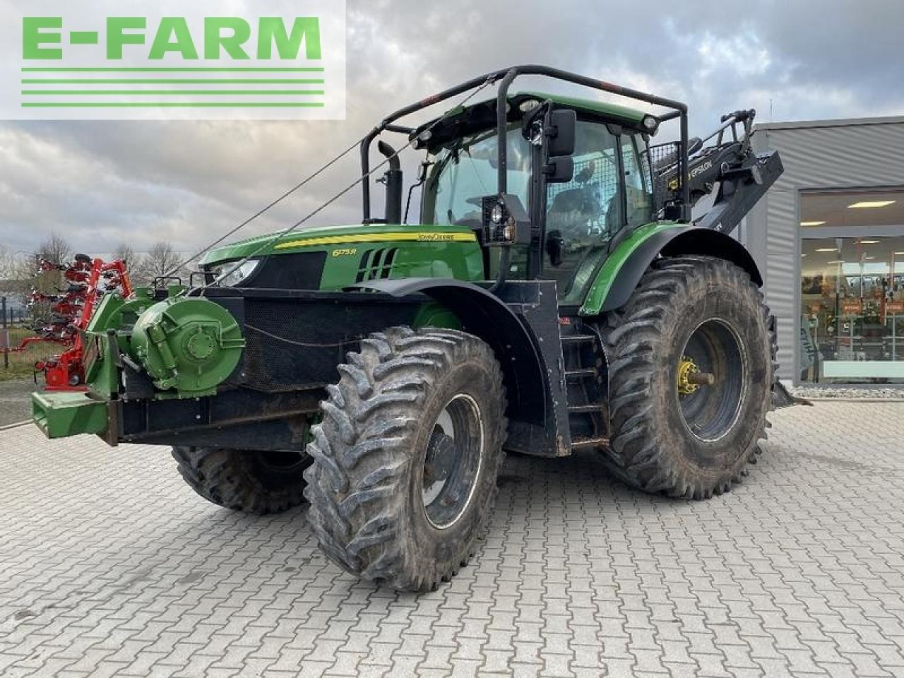 John Deere 6175r mit ritter forstumbau - Traktor: pilt 1 John Deere 6175r mit ritter forstumbau - Traktor: pilt 1