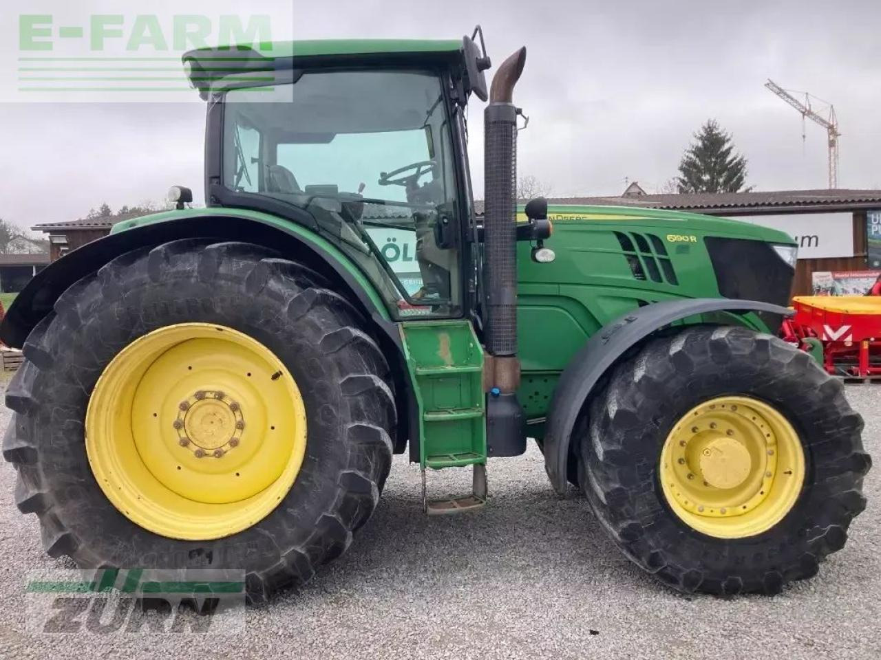 John Deere 6190r - Traktor: pilt 4 John Deere 6190r - Traktor: pilt 4