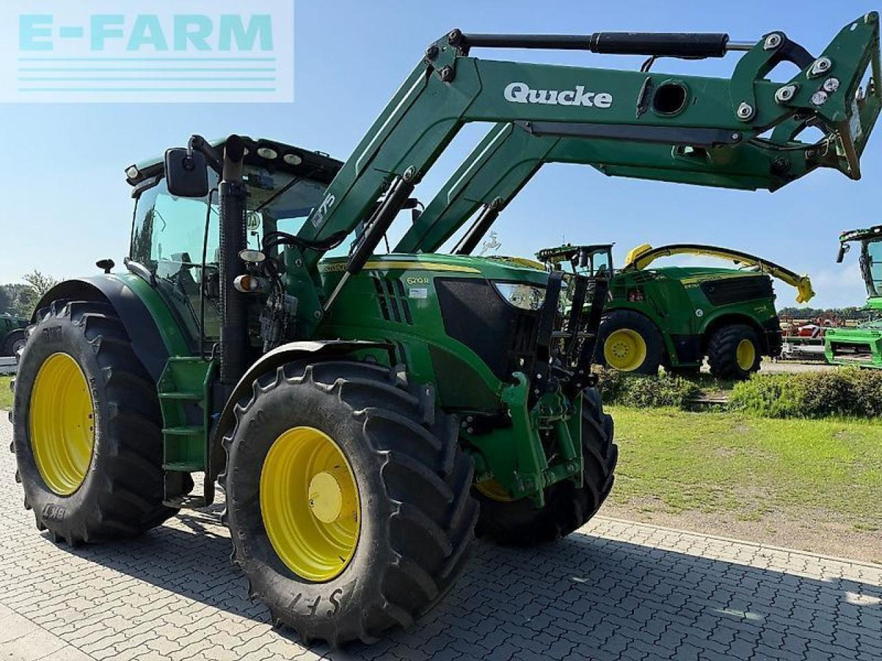 John Deere 6210r - Traktor: pilt 1 John Deere 6210r - Traktor: pilt 1
