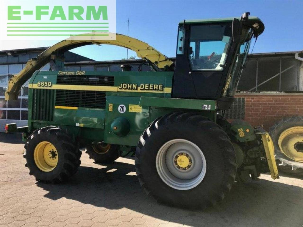 John Deere 6650 - Koristusmasin: pilt 1 John Deere 6650 - Koristusmasin: pilt 1