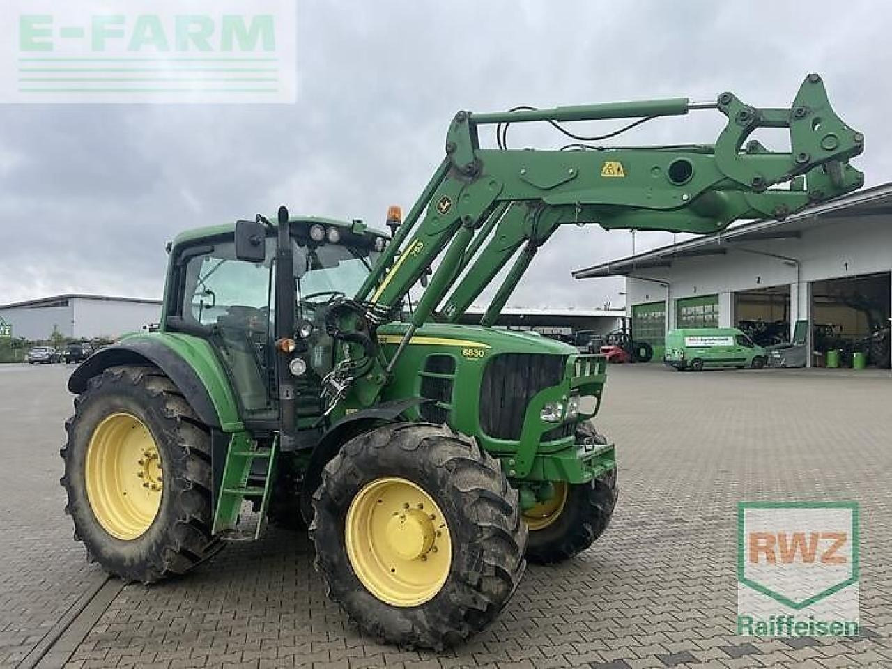 John Deere 6830 Premium - Traktor: pilt 4 John Deere 6830 Premium - Traktor: pilt 4