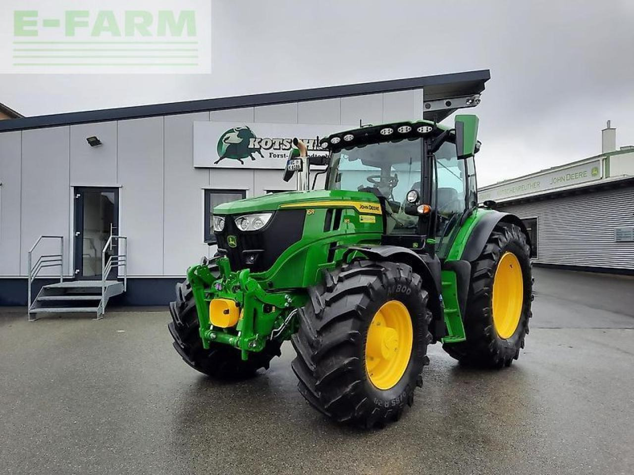 John Deere 6r 185 - Traktor: pilt 1 John Deere 6r 185 - Traktor: pilt 1