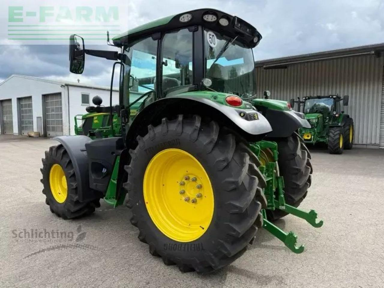 John Deere 6r130 - Traktor: pilt 3 John Deere 6r130 - Traktor: pilt 3