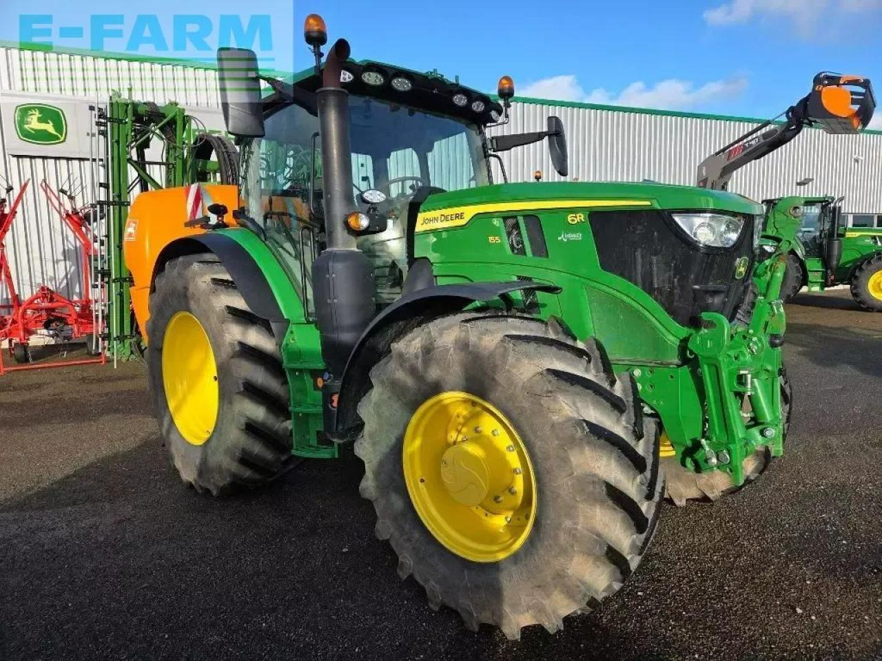 John Deere 6r155 - Traktor: pilt 4 John Deere 6r155 - Traktor: pilt 4