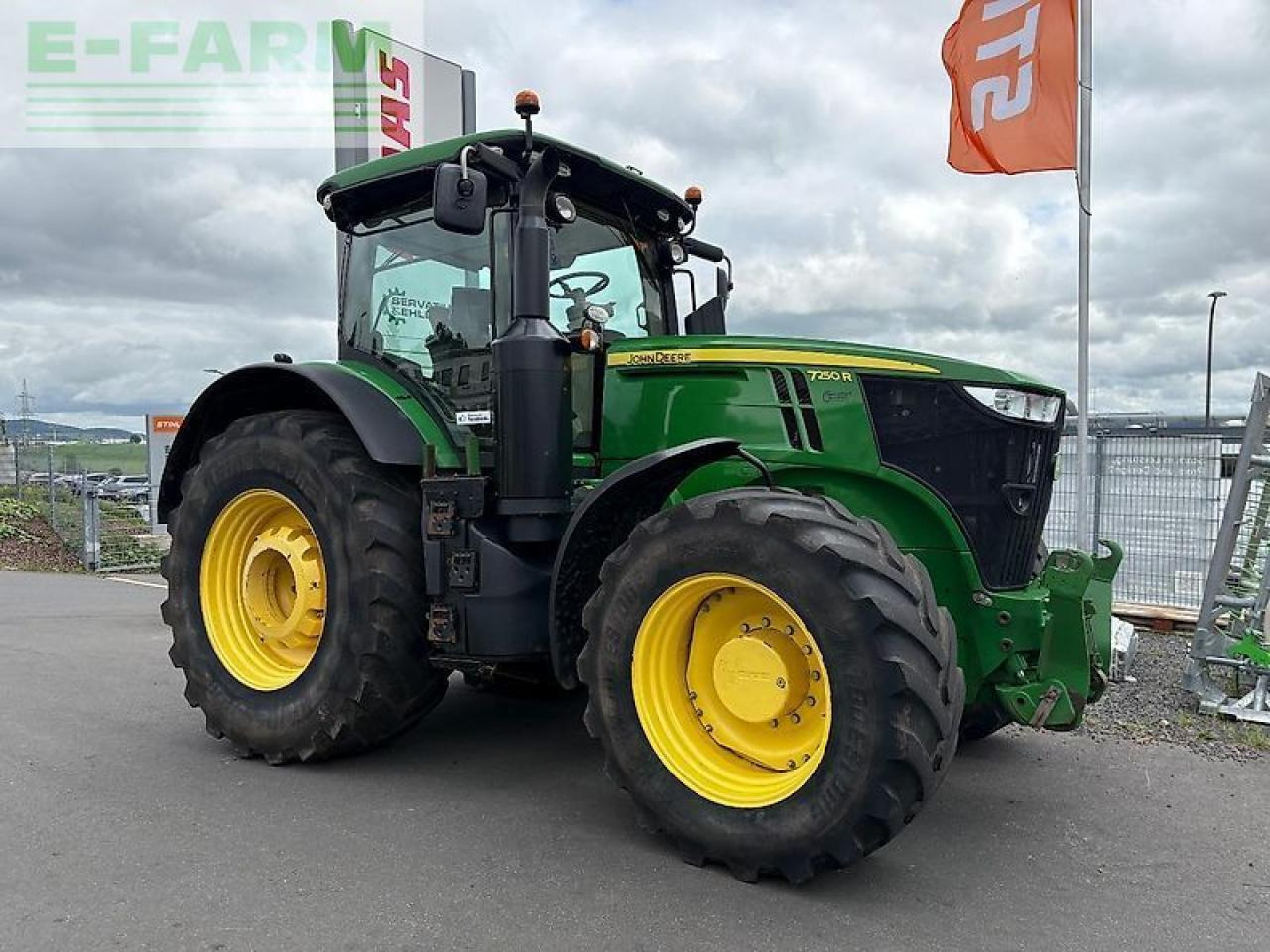 John Deere 7250 r - Traktor: pilt 1 John Deere 7250 r - Traktor: pilt 1
