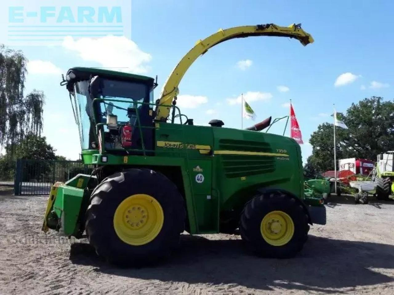 John Deere 7350 ohne vorsatz - Koristusmasin: pilt 4 John Deere 7350 ohne vorsatz - Koristusmasin: pilt 4