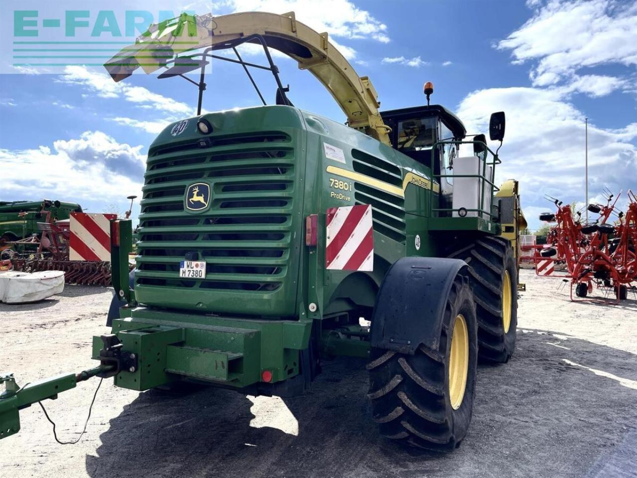 Koristusmasin John Deere 7380i prodrive mit kemper 8rh u. pu: pilt 11