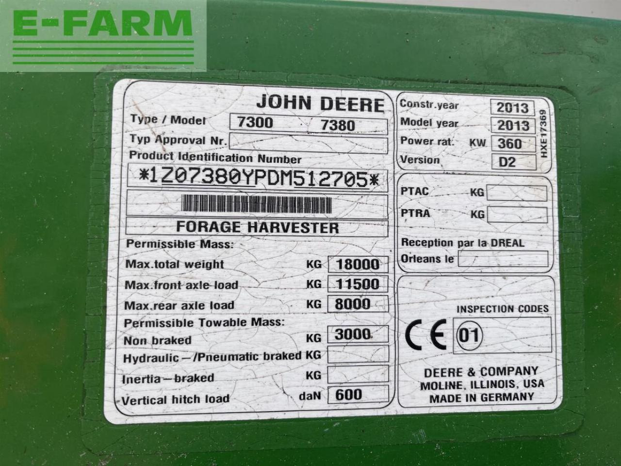 Koristusmasin John Deere 7380i prodrive mit kemper 8rh u. pu: pilt 30