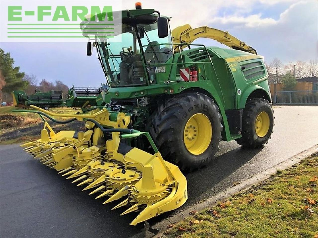 John Deere 8300i mit kemper 360plus & pu 639 - Koristusmasin: pilt 1 John Deere 8300i mit kemper 360plus & pu 639 - Koristusmasin: pilt 1