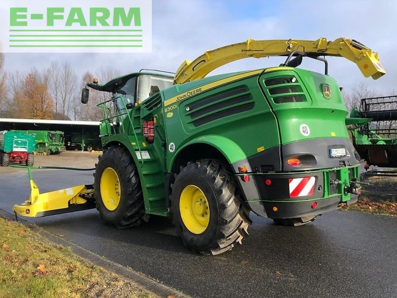 John Deere 8300i mit kemper 360plus & pu 639 - Koristusmasin: pilt 4 John Deere 8300i mit kemper 360plus & pu 639 - Koristusmasin: pilt 4