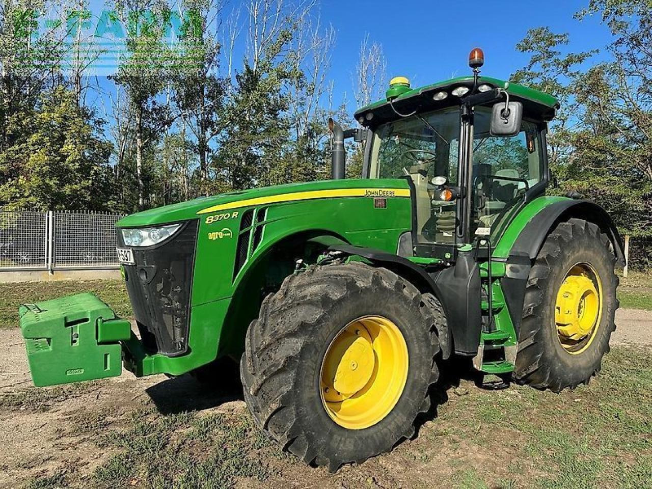 John Deere 8370r - Traktor: pilt 1 John Deere 8370r - Traktor: pilt 1
