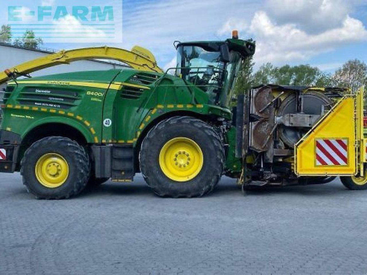 John Deere 8400i stalkbuster - Koristusmasin: pilt 4 John Deere 8400i stalkbuster - Koristusmasin: pilt 4