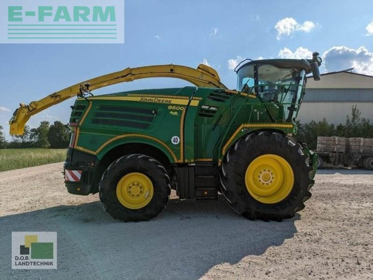 John Deere 8600i - Koristusmasin: pilt 1 John Deere 8600i - Koristusmasin: pilt 1