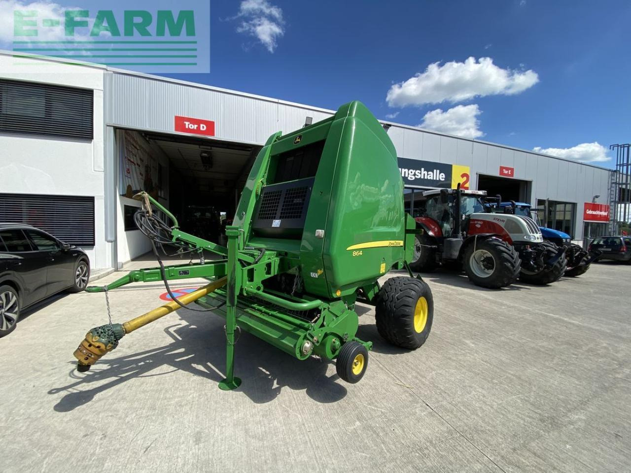 John Deere 864 - Heinapress, kandiline: pilt 4 John Deere 864 - Heinapress, kandiline: pilt 4