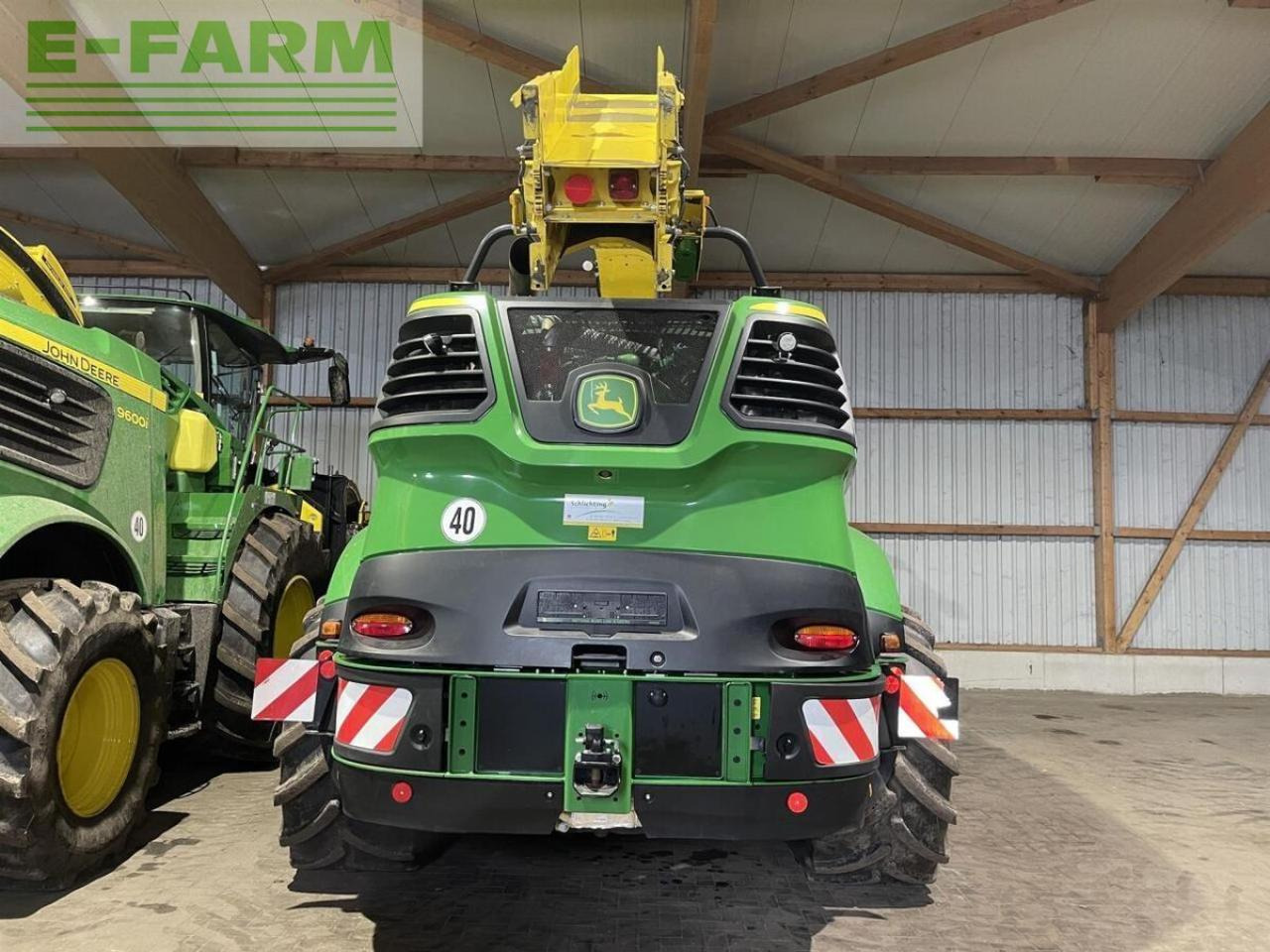 John Deere 9600 mit vorsatz motor neu! - Koristusmasin: pilt 4 John Deere 9600 mit vorsatz motor neu! - Koristusmasin: pilt 4