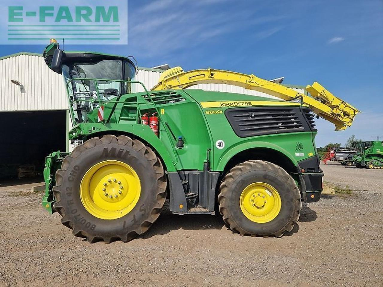 John Deere 9800 + kemper 490 plus - Koristusmasin: pilt 3 John Deere 9800 + kemper 490 plus - Koristusmasin: pilt 3