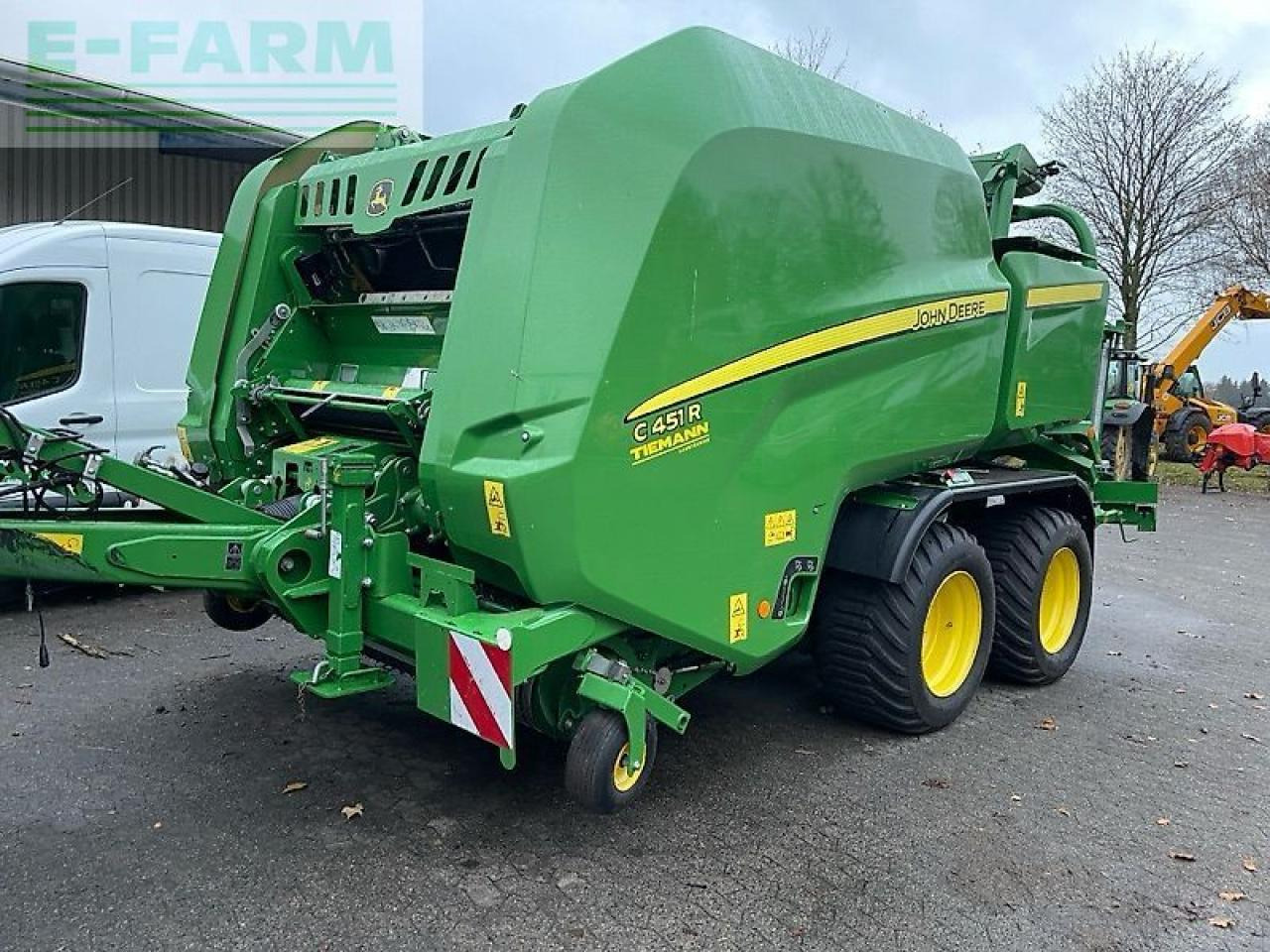 John Deere c451r - Heinapress, kandiline: pilt 1 John Deere c451r - Heinapress, kandiline: pilt 1