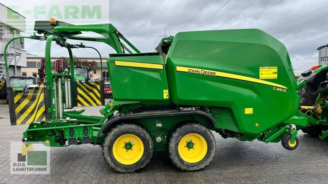 John Deere c451r - Heinapress, kandiline: pilt 3 John Deere c451r - Heinapress, kandiline: pilt 3