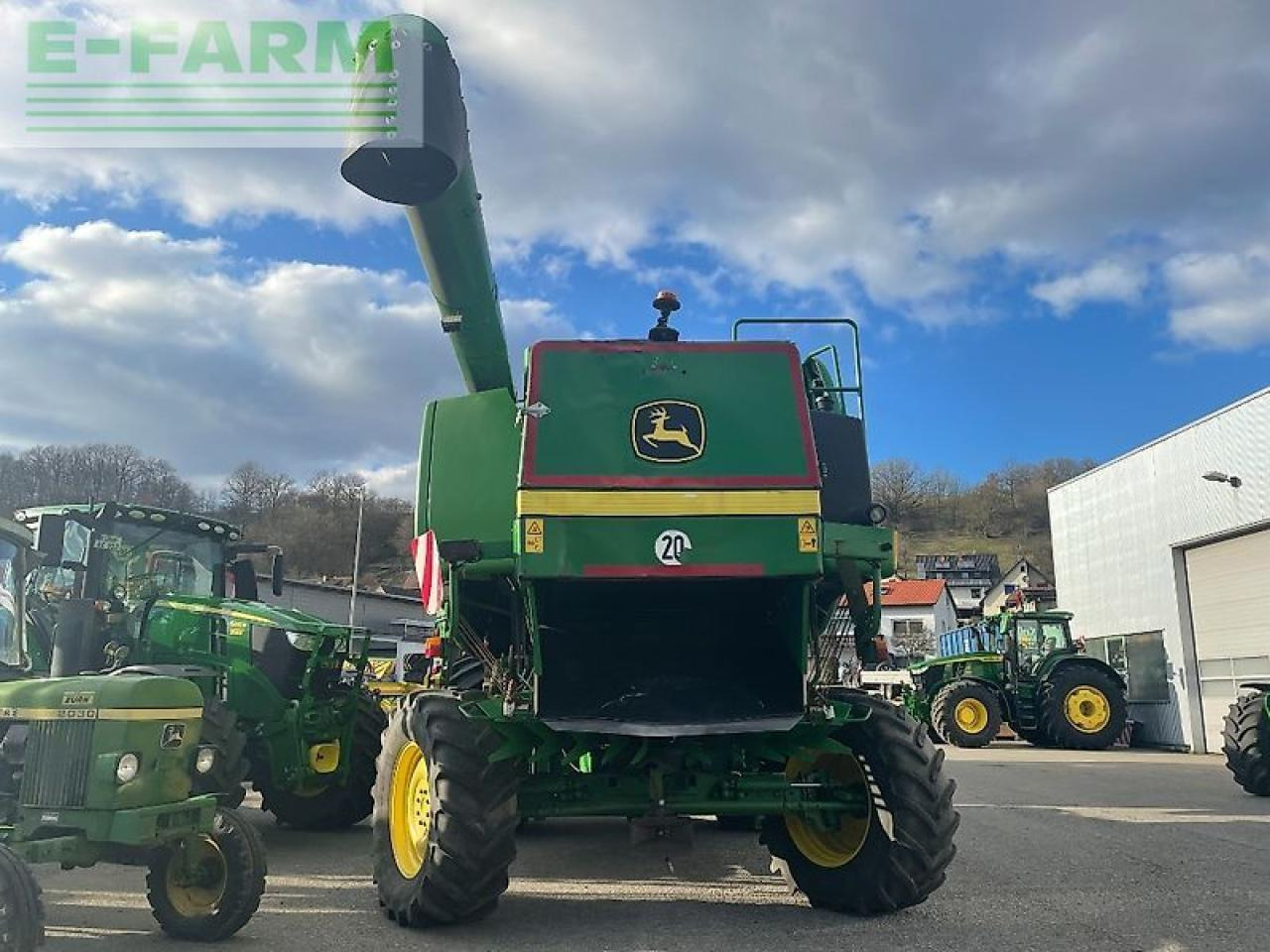 John Deere c670 cts hillmaster - Kombain: pilt 4 John Deere c670 cts hillmaster - Kombain: pilt 4