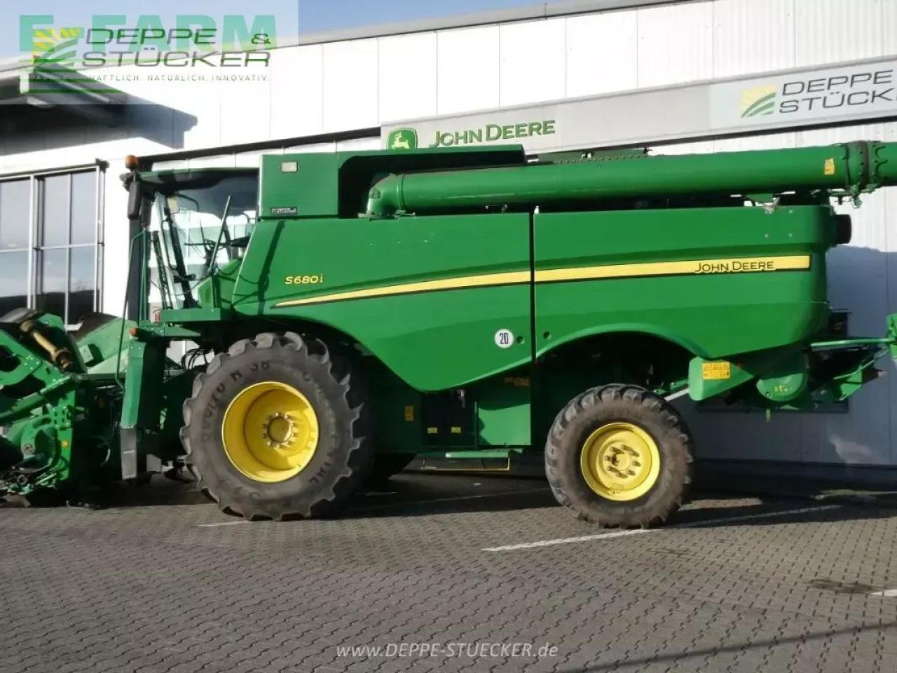 John Deere s680 +630r+sww +maisgebiss - Kombain: pilt 2 John Deere s680 +630r+sww +maisgebiss - Kombain: pilt 2