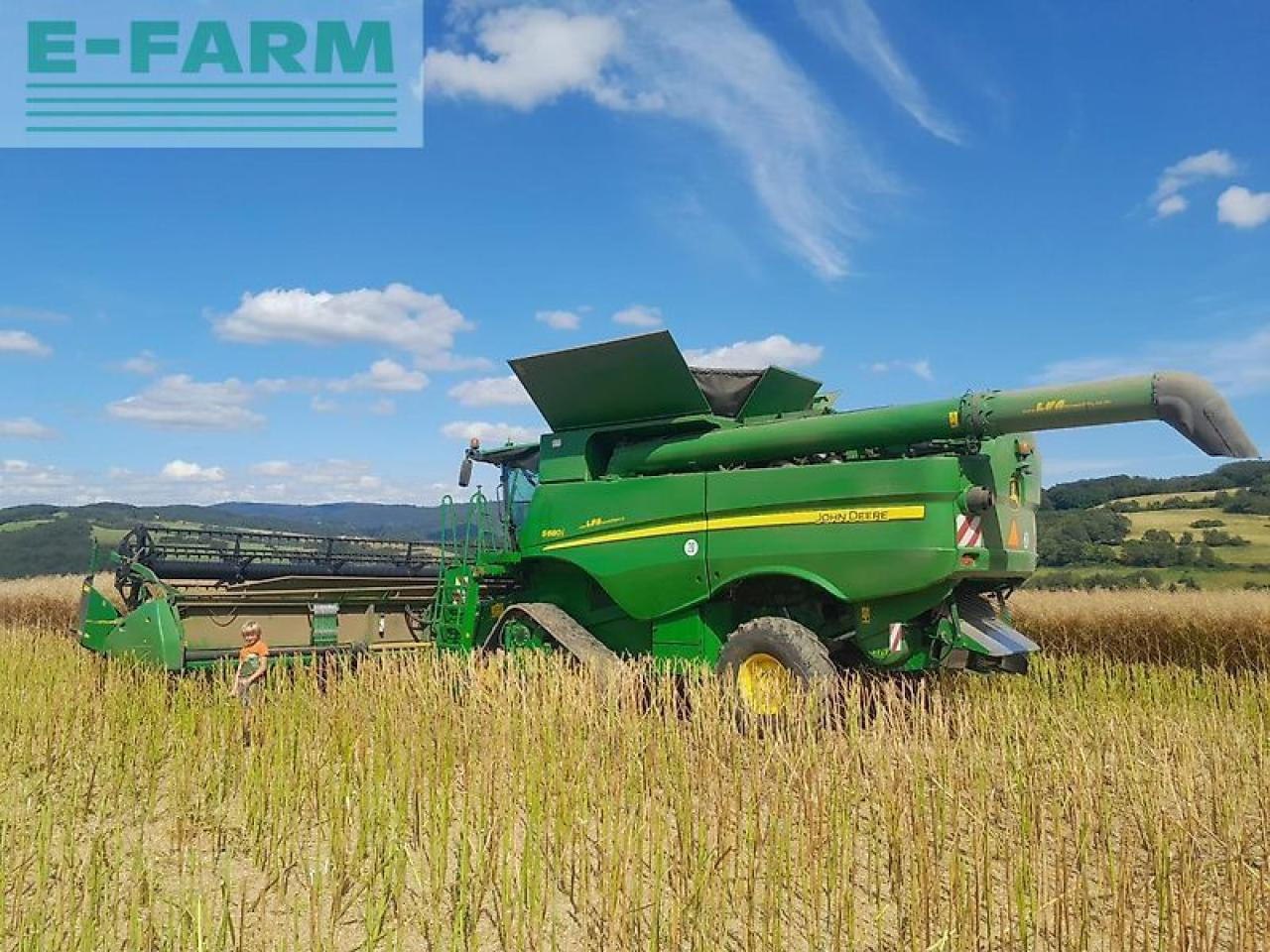 John Deere s680i raupe - Kombain: pilt 1 John Deere s680i raupe - Kombain: pilt 1