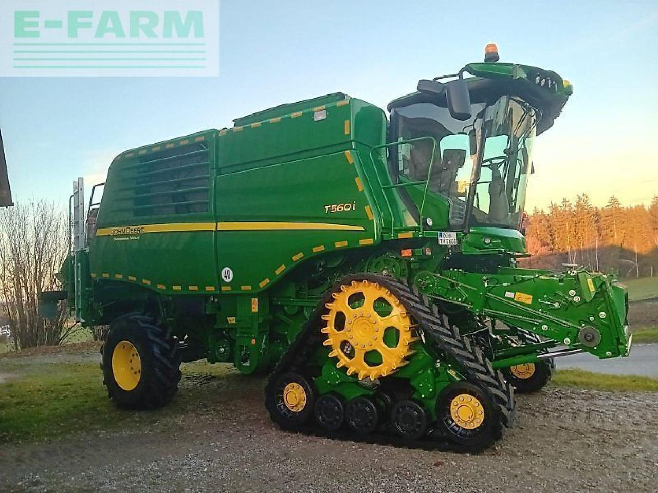John Deere t 560 i - Kombain: pilt 2 John Deere t 560 i - Kombain: pilt 2