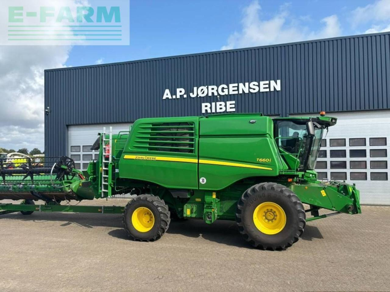 John Deere t 660 i 4wd - Kombain: pilt 1 John Deere t 660 i 4wd - Kombain: pilt 1