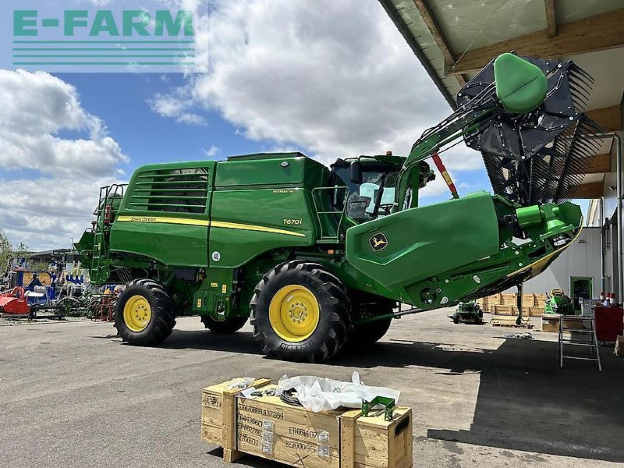 Kombain John Deere t670 hm: pilt 6