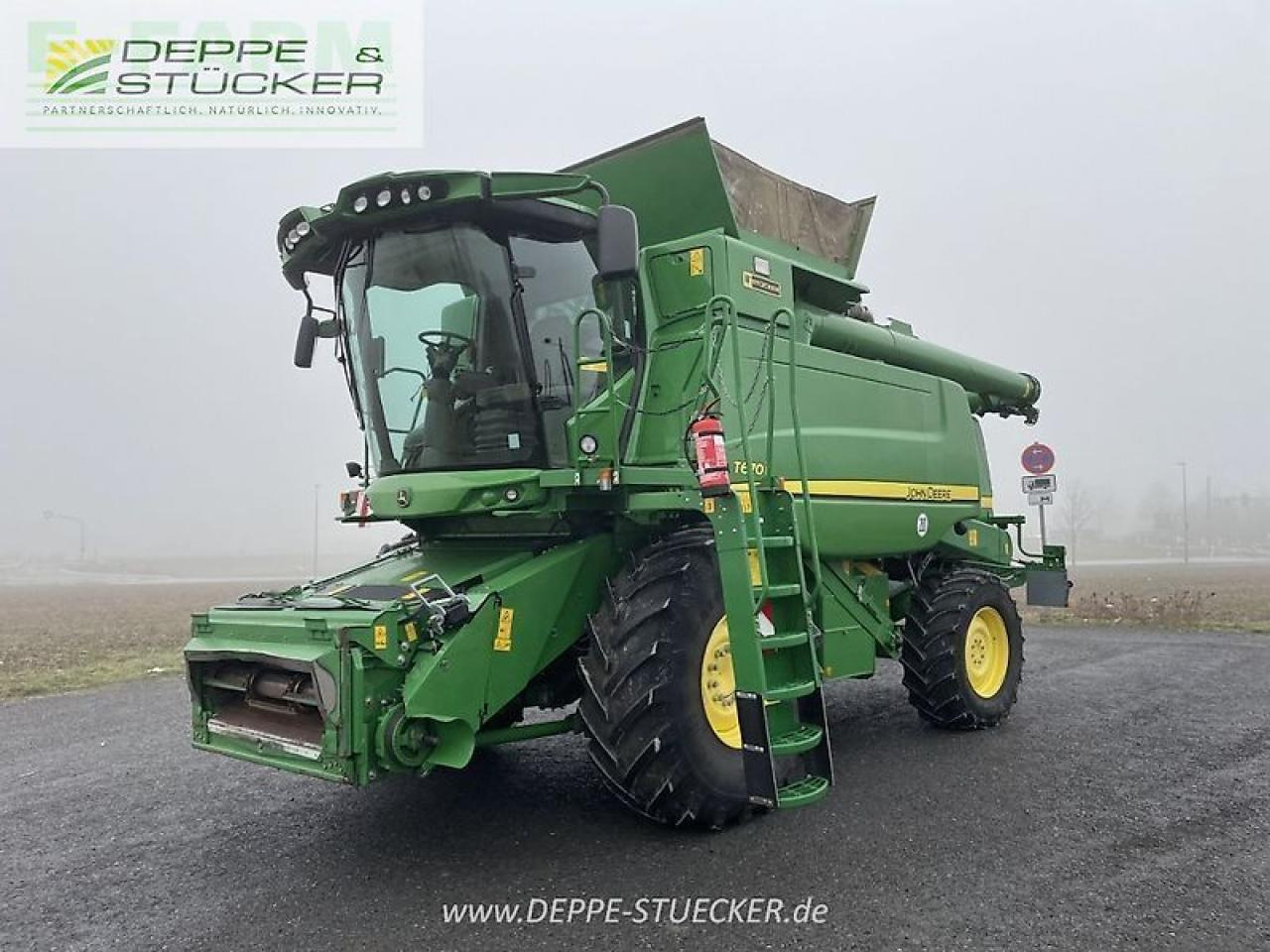 John Deere t670 mit 622r - Kombain: pilt 1 John Deere t670 mit 622r - Kombain: pilt 1