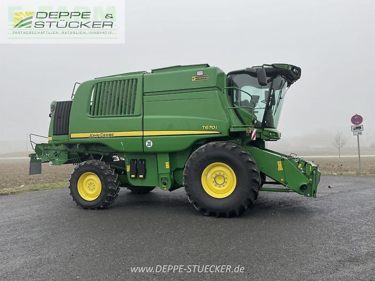 John Deere t670 mit 622r - Kombain: pilt 3 John Deere t670 mit 622r - Kombain: pilt 3