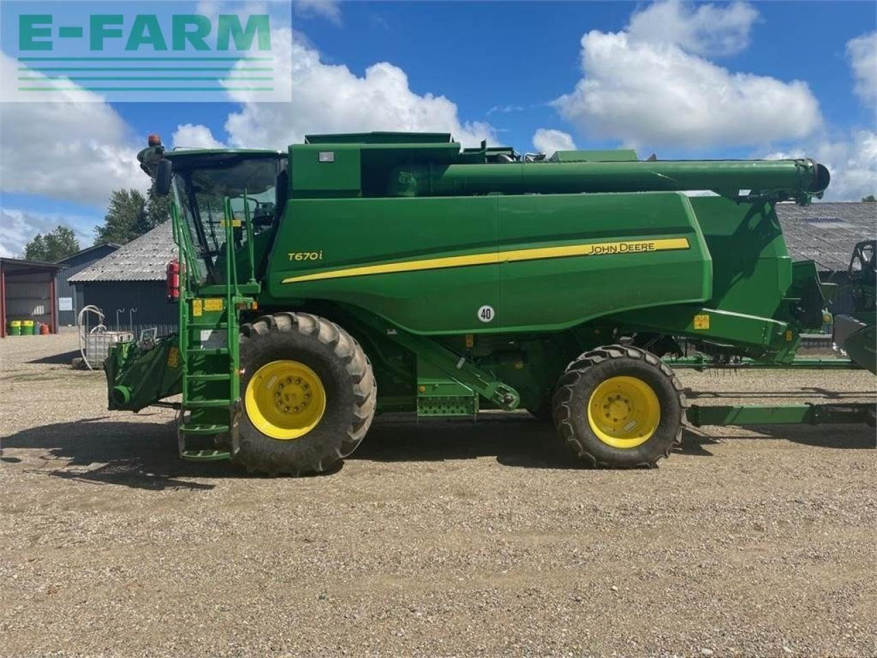 John Deere t670i - Kombain: pilt 2 John Deere t670i - Kombain: pilt 2
