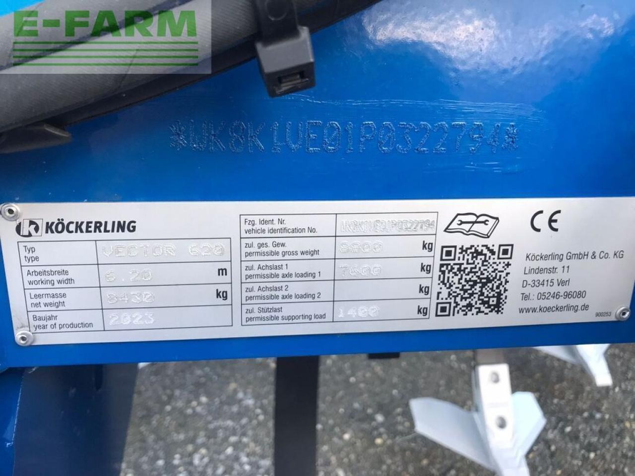 Köckerling vector 620 - Kultivaator: pilt 4 Köckerling vector 620 - Kultivaator: pilt 4