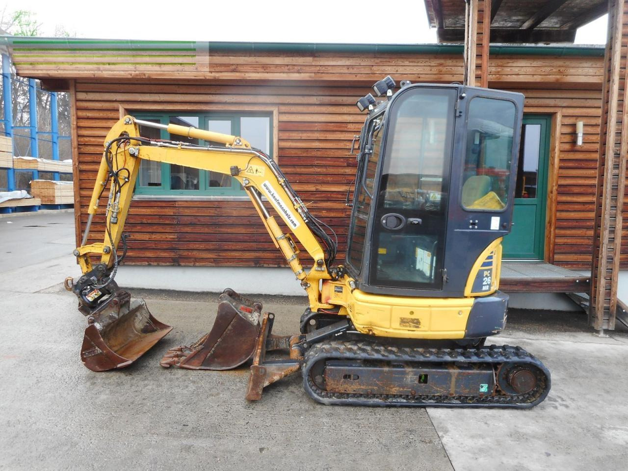 Komatsu pc 26mr-3 ( 2.710kg ) mit powertilt - Miniekskavaator: pilt 1 Komatsu pc 26mr-3 ( 2.710kg ) mit powertilt - Miniekskavaator: pilt 1