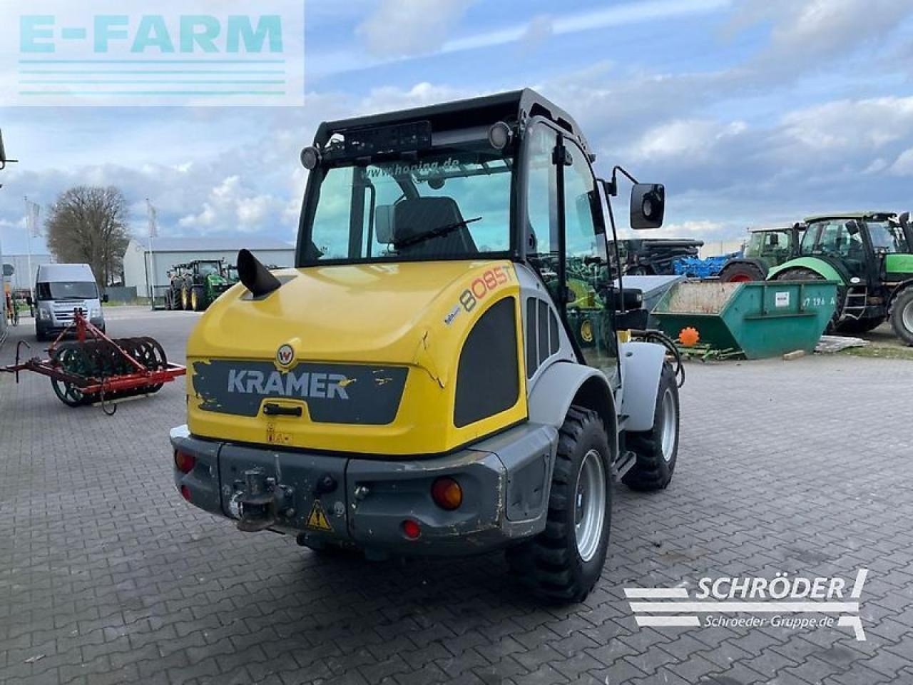 Kramer 8085 t - Rataslaadur: pilt 3 Kramer 8085 t - Rataslaadur: pilt 3