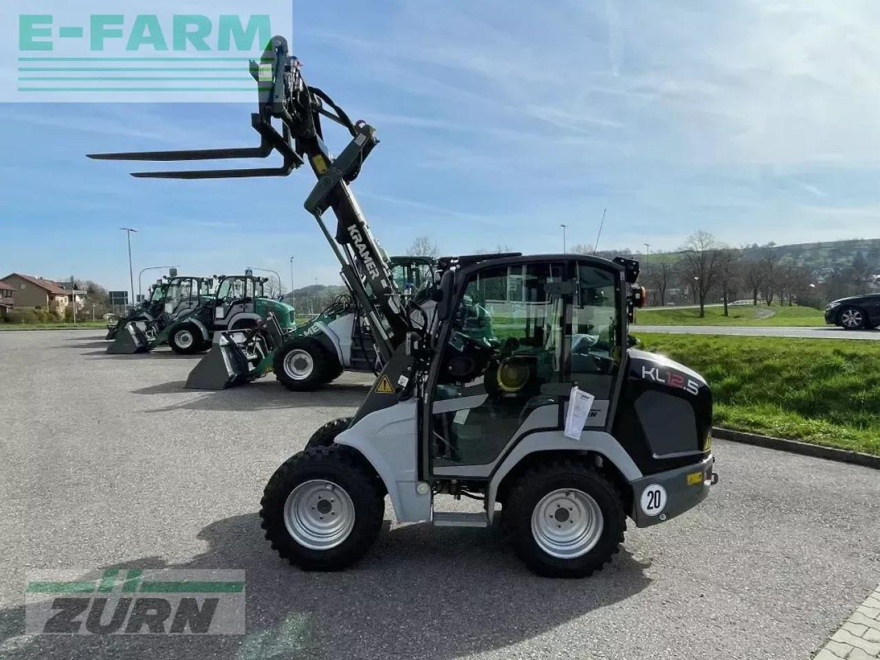 Kramer kl12.5 - Miniekskavaator: pilt 1 Kramer kl12.5 - Miniekskavaator: pilt 1