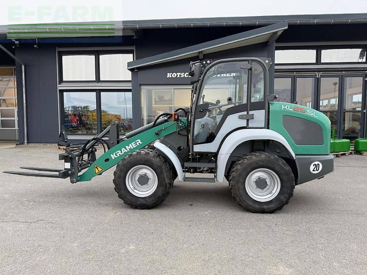 Kramer kl25.5 - Miniekskavaator: pilt 1 Kramer kl25.5 - Miniekskavaator: pilt 1