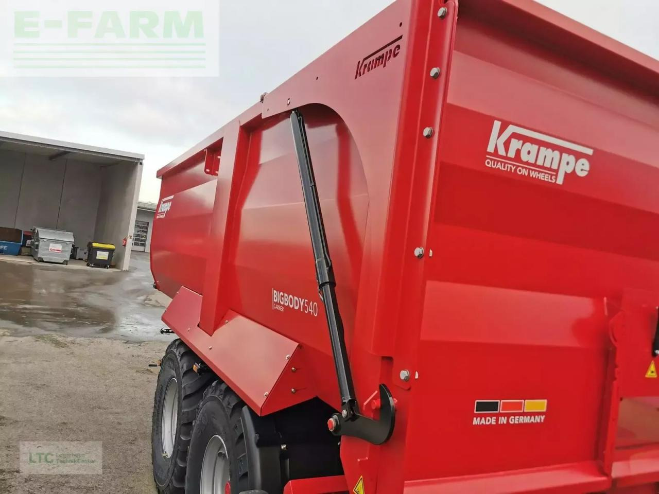 Krampe big body 540 - Põllutöö tõstuk-järelhaagis/ Kallur: pilt 4 Krampe big body 540 - Põllutöö tõstuk-järelhaagis/ Kallur: pilt 4