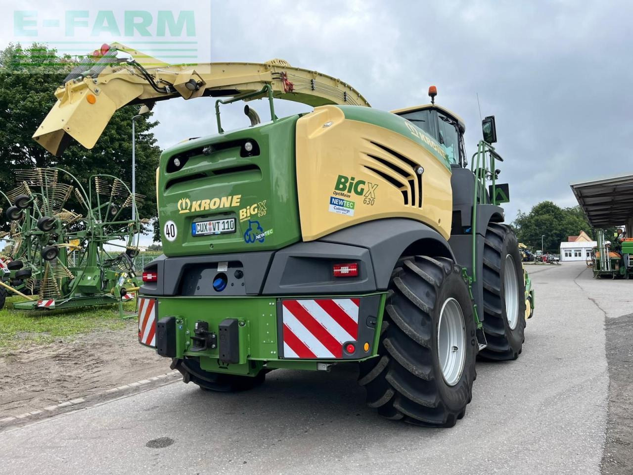 Krone Big X 630 - Koristusmasin: pilt 4 Krone Big X 630 - Koristusmasin: pilt 4