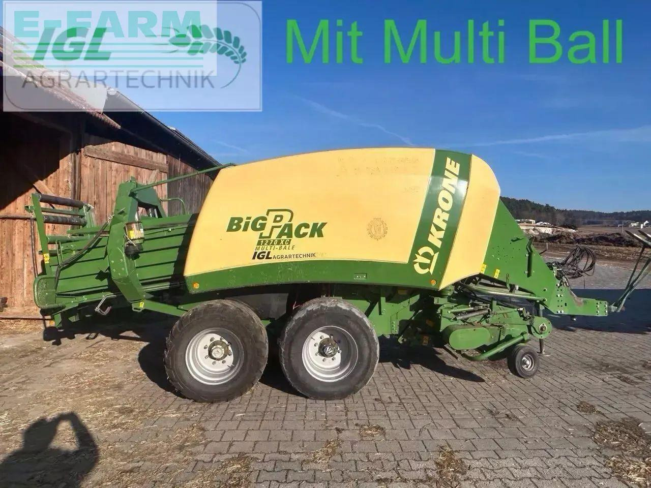 Krone big pack 1270 xc multi bale - Heinapress, kandiline: pilt 1 Krone big pack 1270 xc multi bale - Heinapress, kandiline: pilt 1
