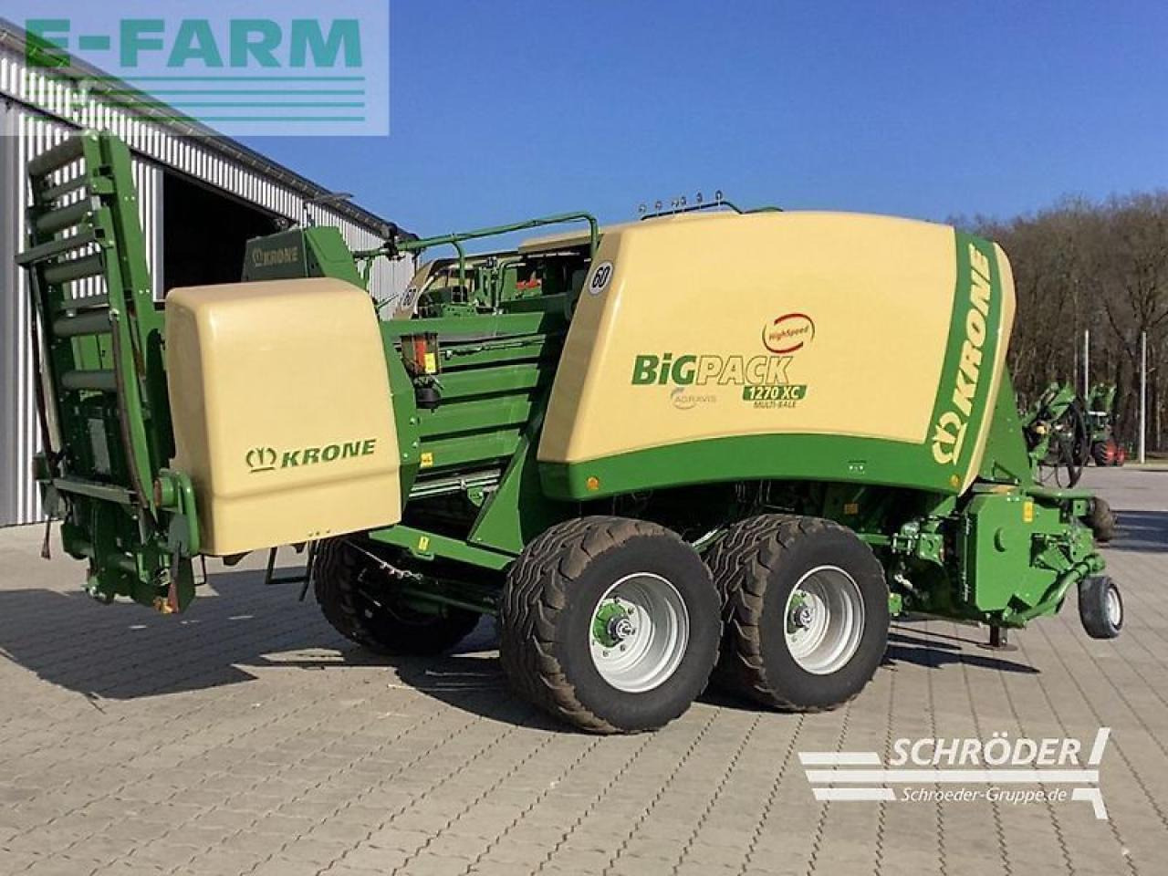 Krone big pack 1270 xc multi bale - Heinapress, kandiline: pilt 3 Krone big pack 1270 xc multi bale - Heinapress, kandiline: pilt 3