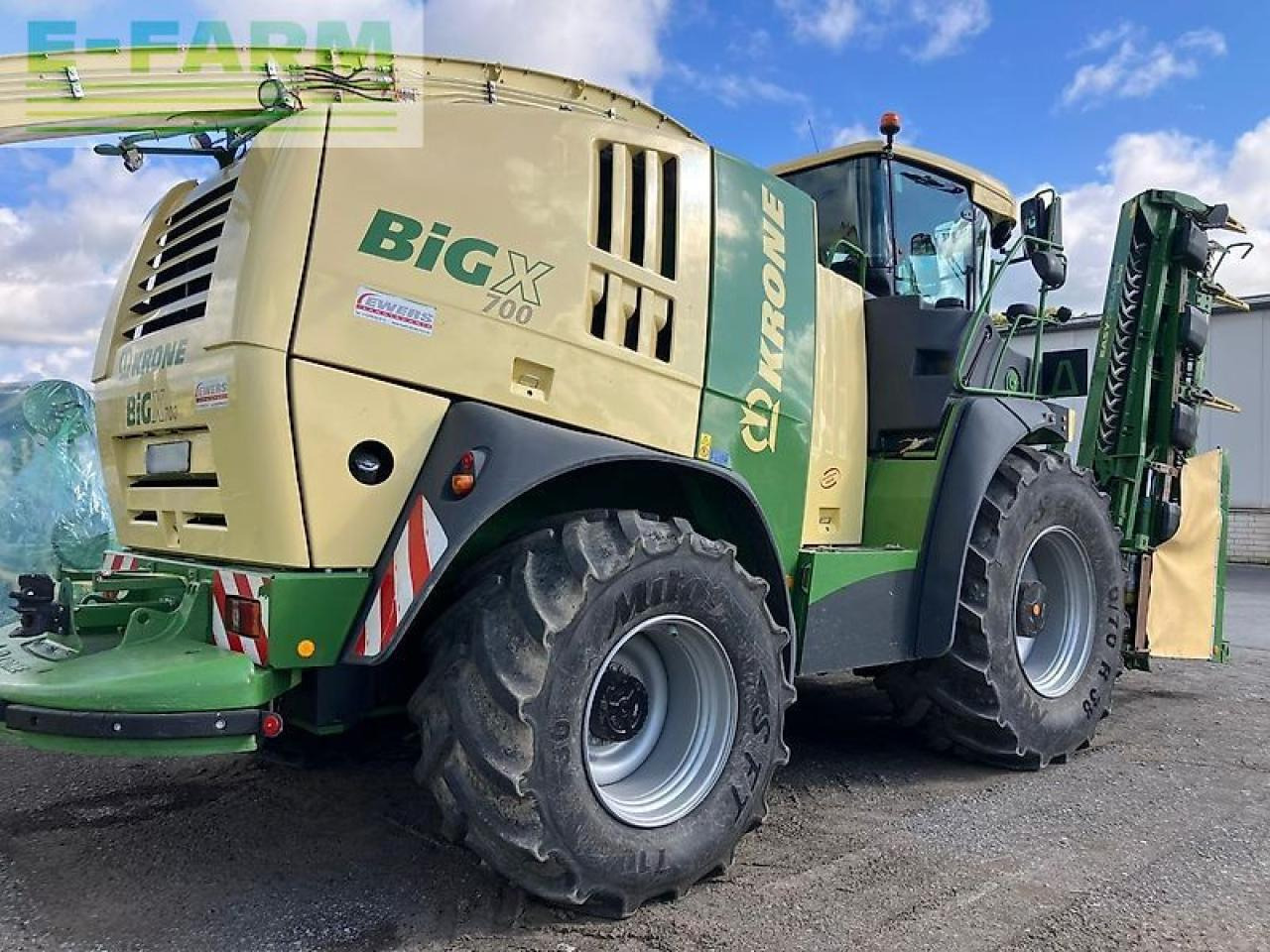 Krone big x 700 - Koristusmasin: pilt 3 Krone big x 700 - Koristusmasin: pilt 3
