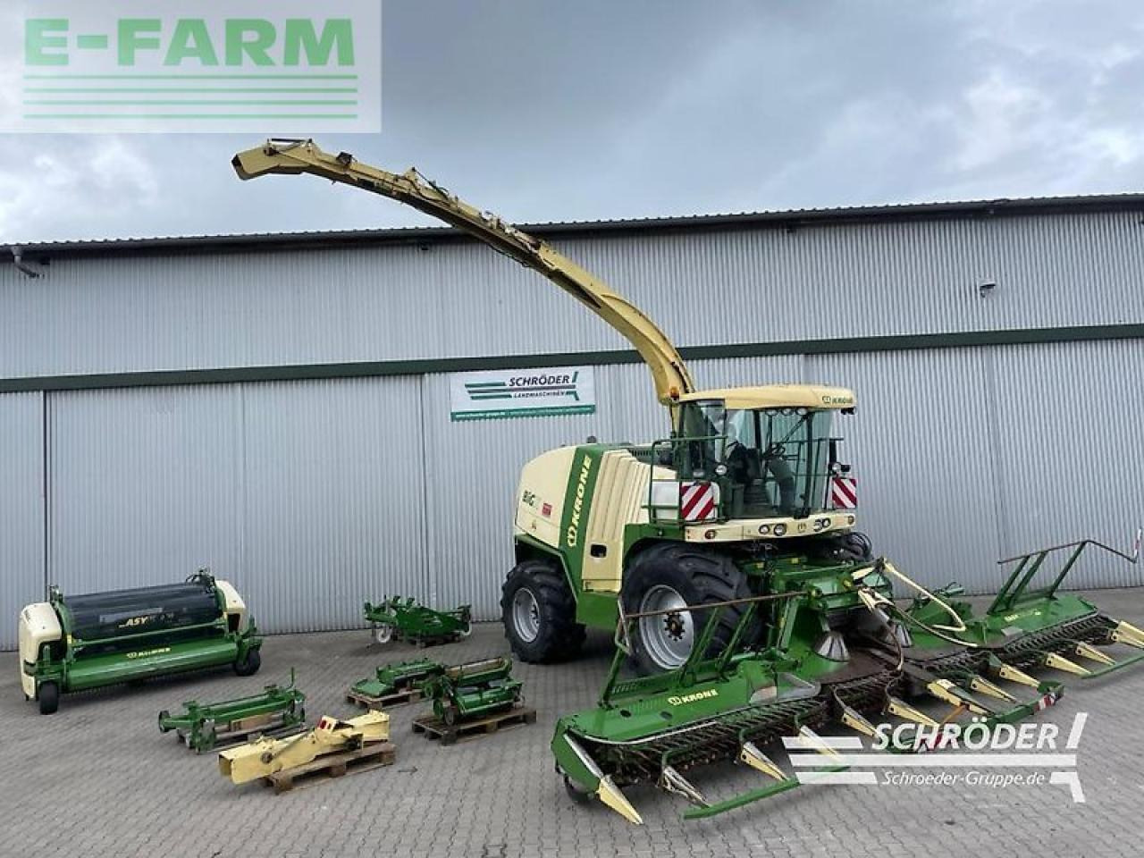 Krone big x 700 + easycollect 903 + easyflow - Koristusmasin: pilt 1 Krone big x 700 + easycollect 903 + easyflow - Koristusmasin: pilt 1