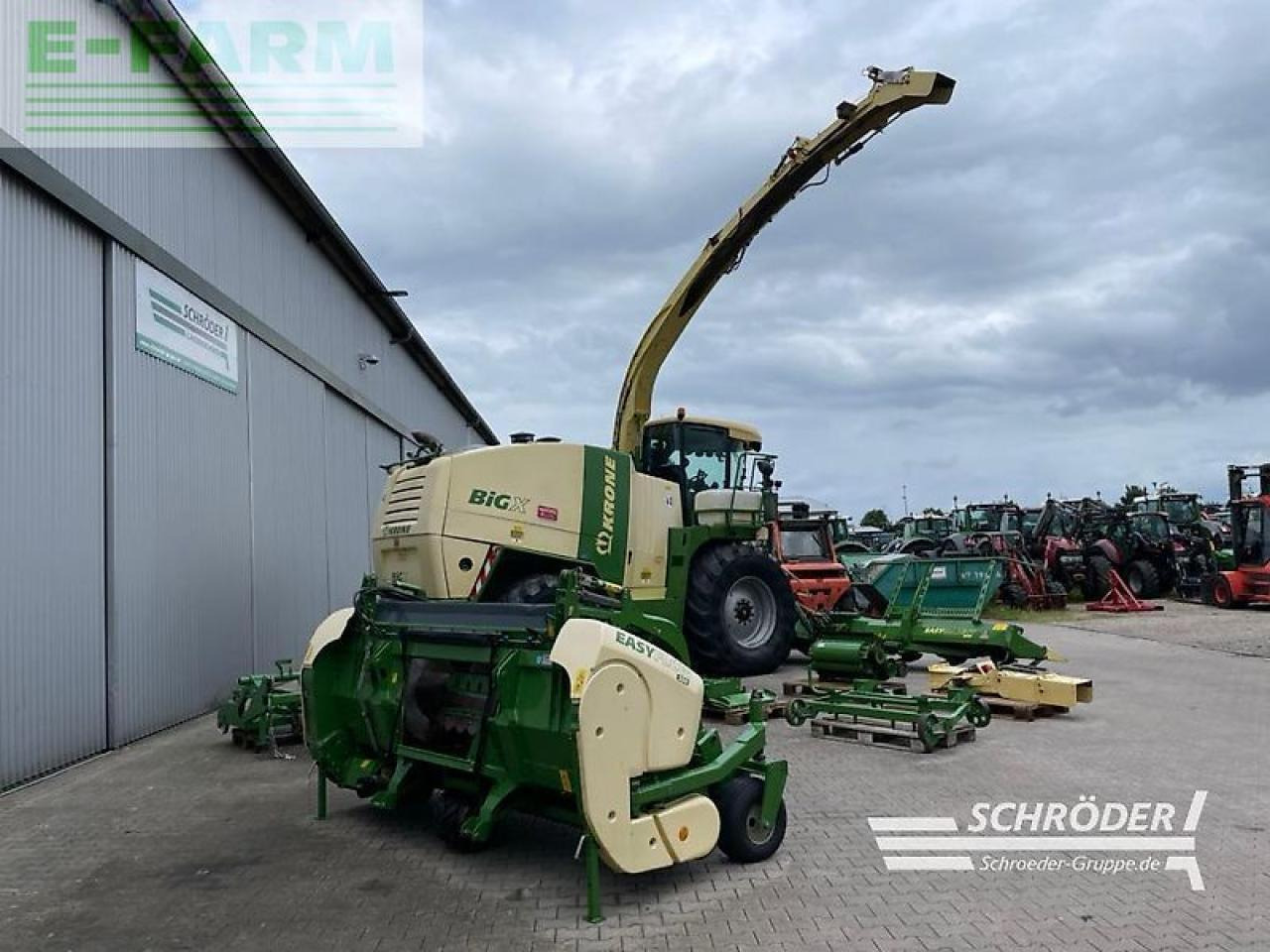 Krone big x 700 + easycollect 903 + easyflow - Koristusmasin: pilt 3 Krone big x 700 + easycollect 903 + easyflow - Koristusmasin: pilt 3