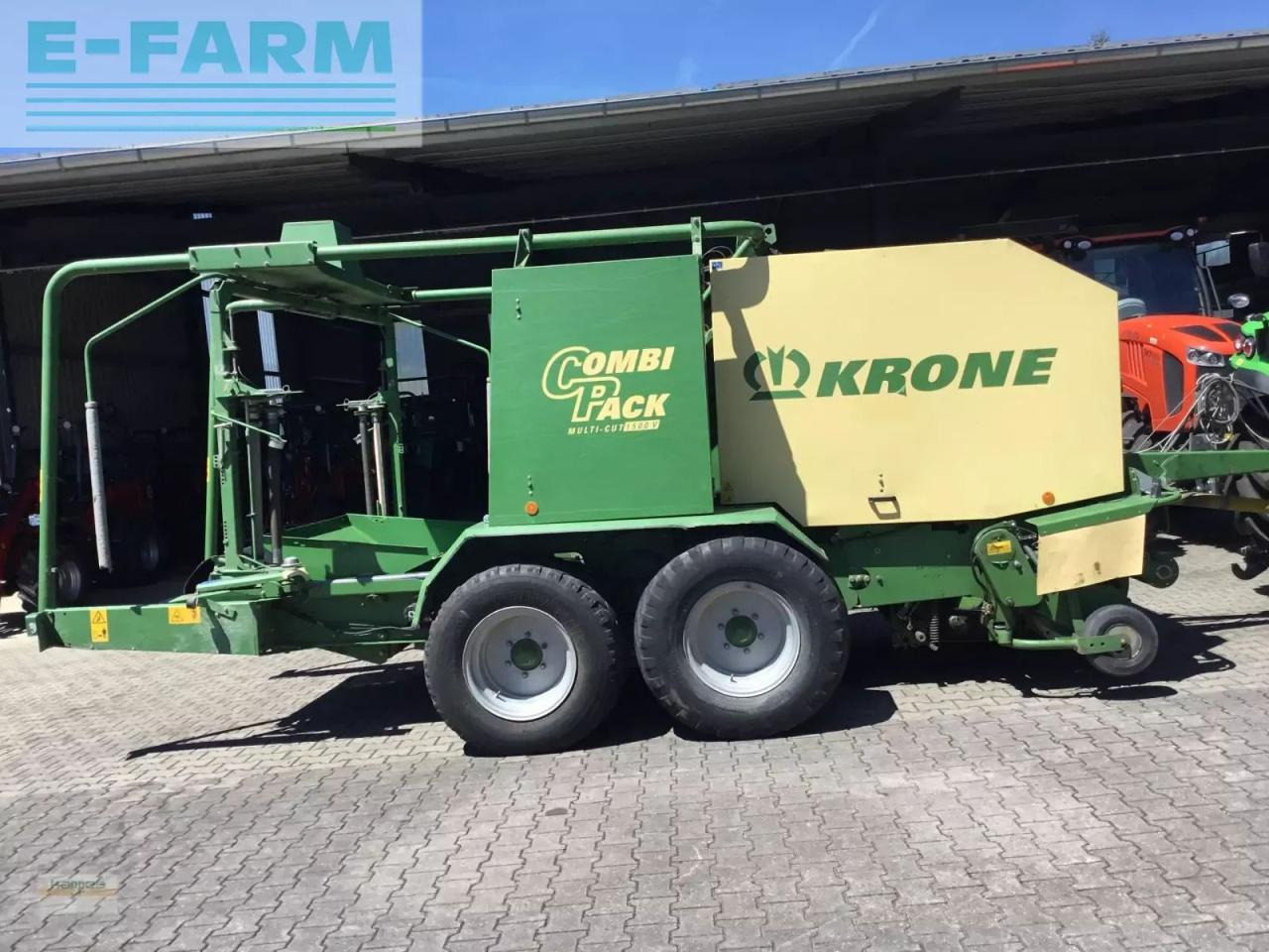 Krone combi pack 1500 mc - Heinapress, kandiline: pilt 1 Krone combi pack 1500 mc - Heinapress, kandiline: pilt 1
