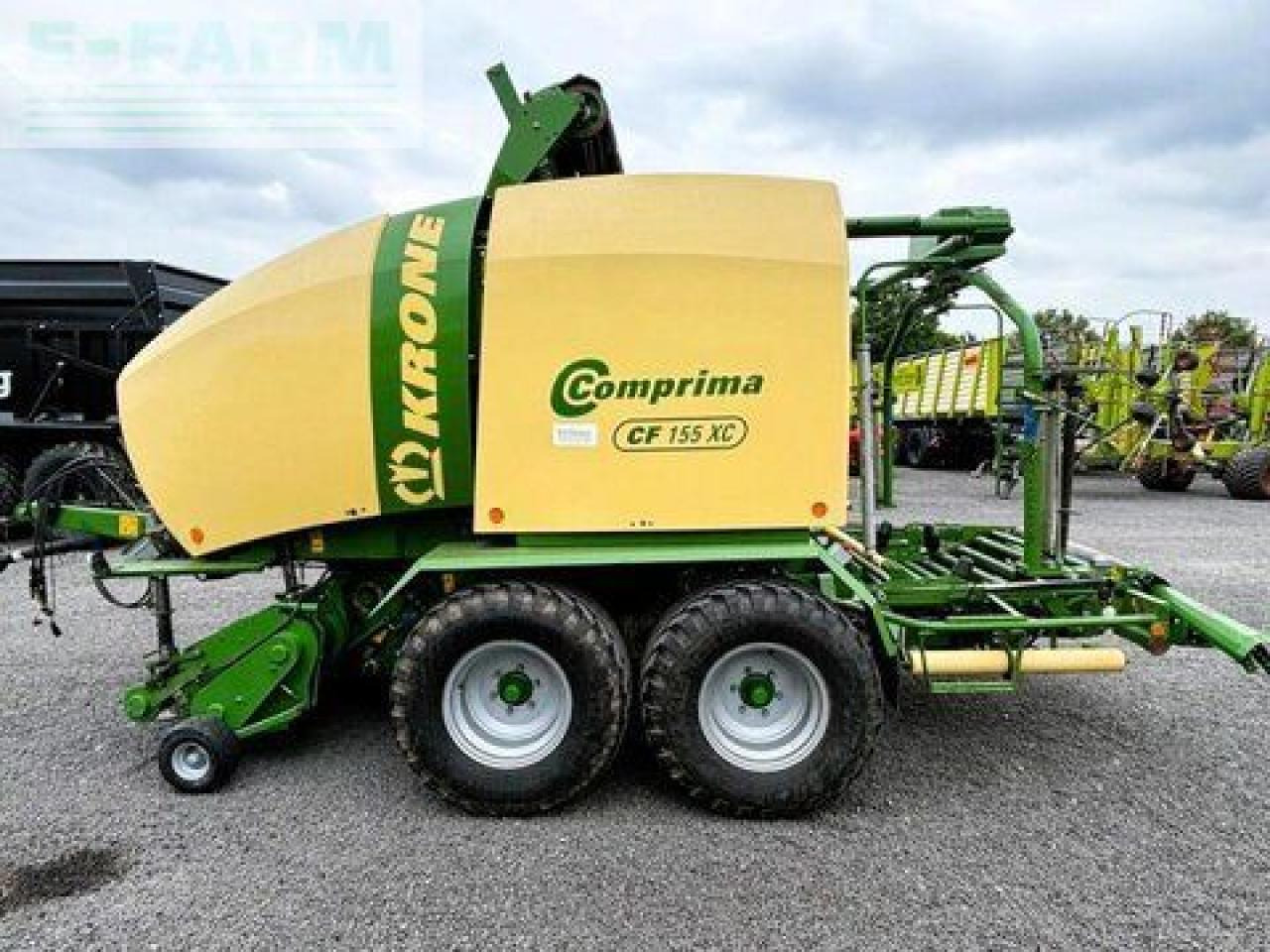 Krone comprima cf 155 xc, pressen-wickler-kombination - Heinapress, kandiline: pilt 1 Krone comprima cf 155 xc, pressen-wickler-kombination - Heinapress, kandiline: pilt 1