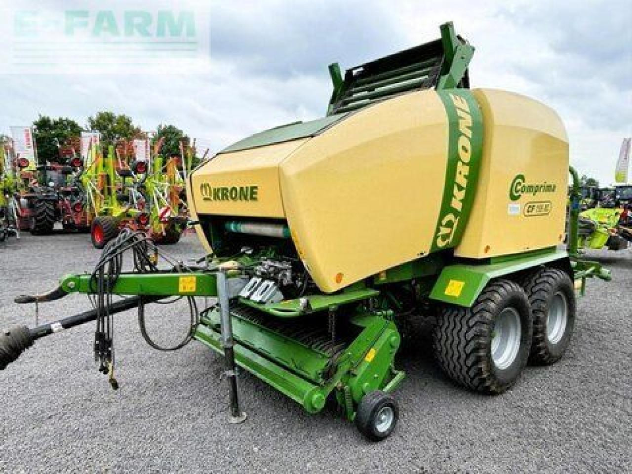 Krone comprima cf 155 xc, pressen-wickler-kombination - Heinapress, kandiline: pilt 4 Krone comprima cf 155 xc, pressen-wickler-kombination - Heinapress, kandiline: pilt 4