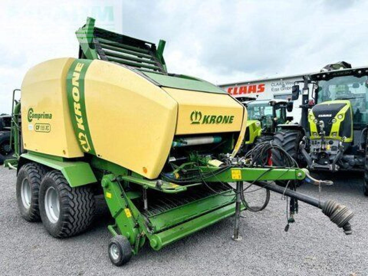 Krone comprima cf 155 xc, pressen-wickler-kombination - Heinapress, kandiline: pilt 3 Krone comprima cf 155 xc, pressen-wickler-kombination - Heinapress, kandiline: pilt 3